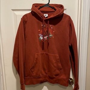 Nike hoodie sweatshirt embroidered graphic